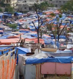 Slum in Haiti