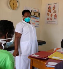 Visite étude TB essai clinique Ouganda