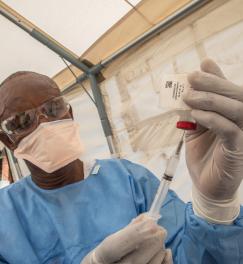 Uganda Ebola vaccine study