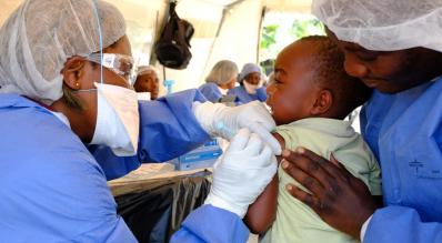 Ebola vaccination in DRC