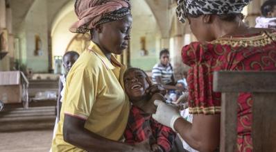 vaccination rougeole RDC @Pacom Bagula