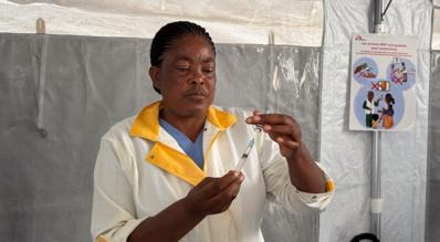 Vaccination Ervebo DRC september 2026