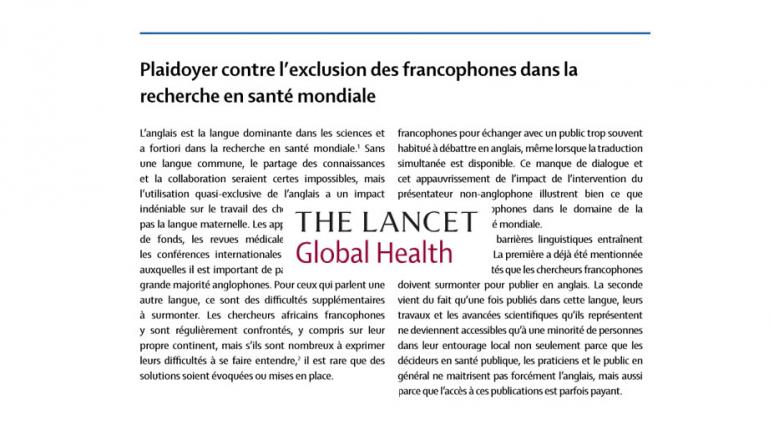 Lancet-global-health-15avril2019