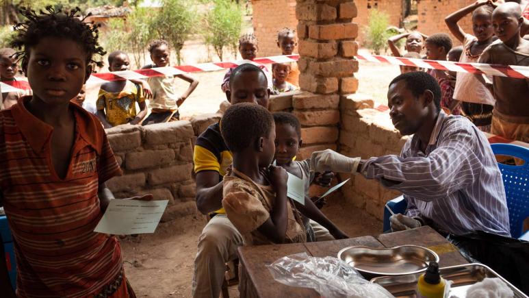 MSF interventions on measles in Katanga | Epicentre