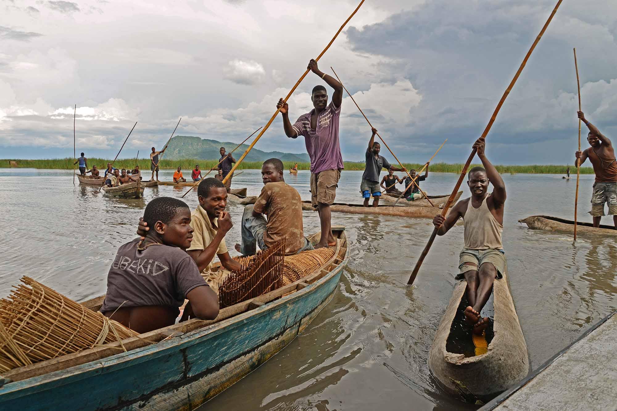 Réponse au choléra sur et autour du lac Chilwa, Malawi, 2016.
