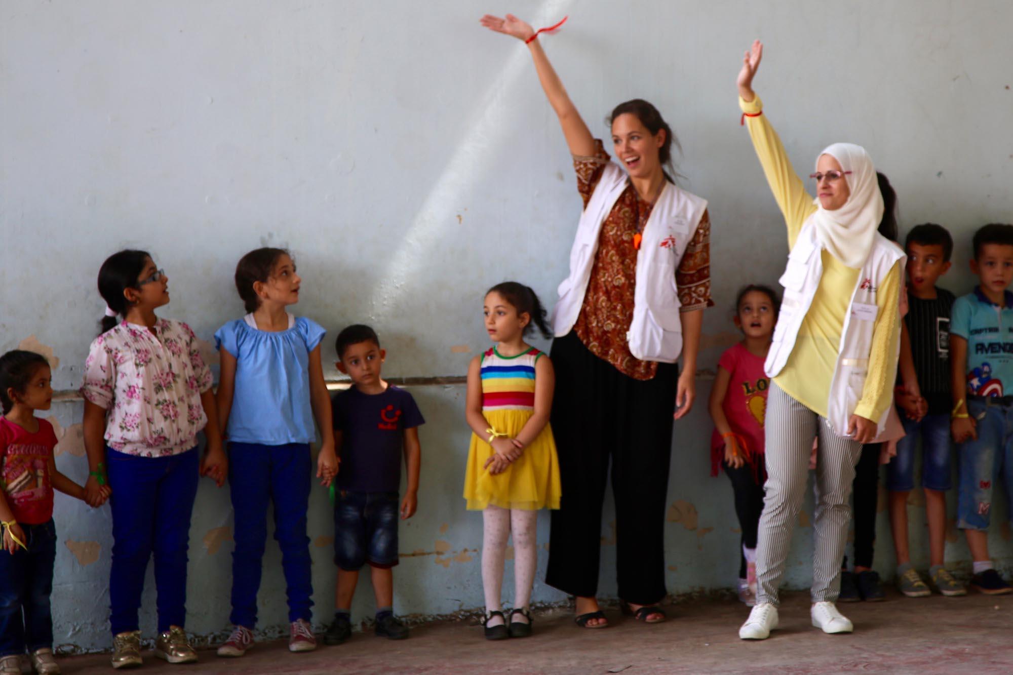 Enfants dans les Territoires palestiniens