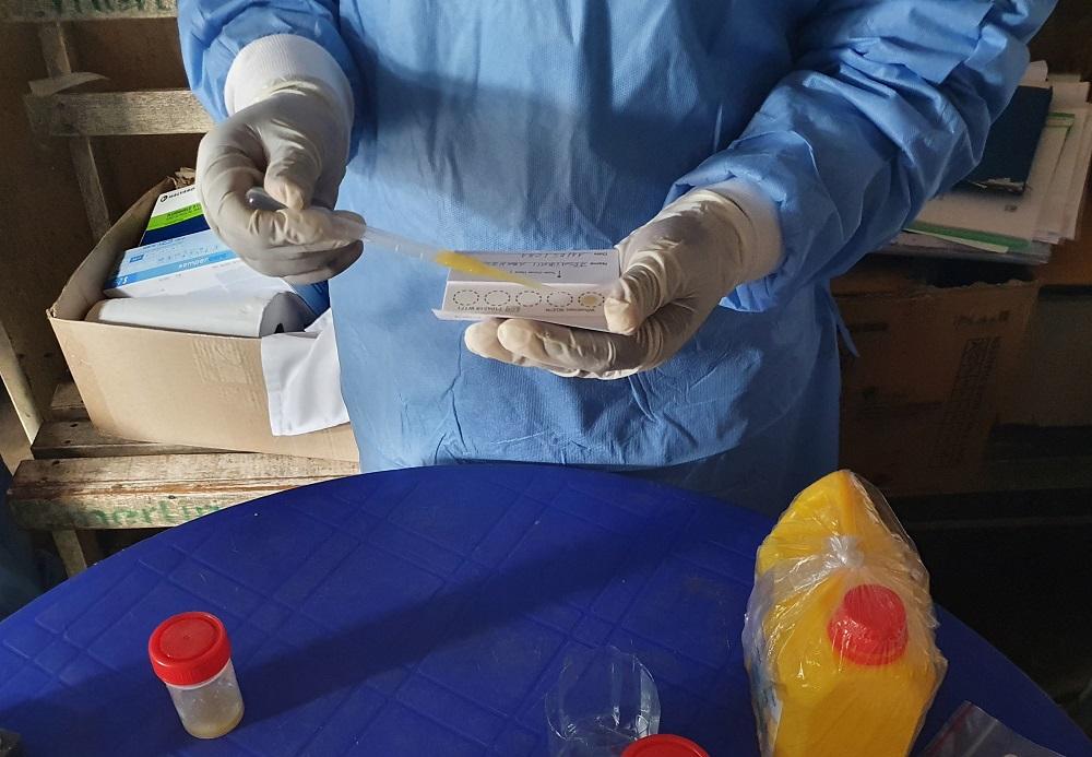 RDC vaccination Choléra main